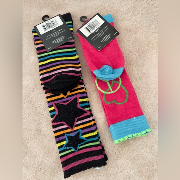 80’s Knee High Socks size 6-8, 9-11 - Picture 2 of 7